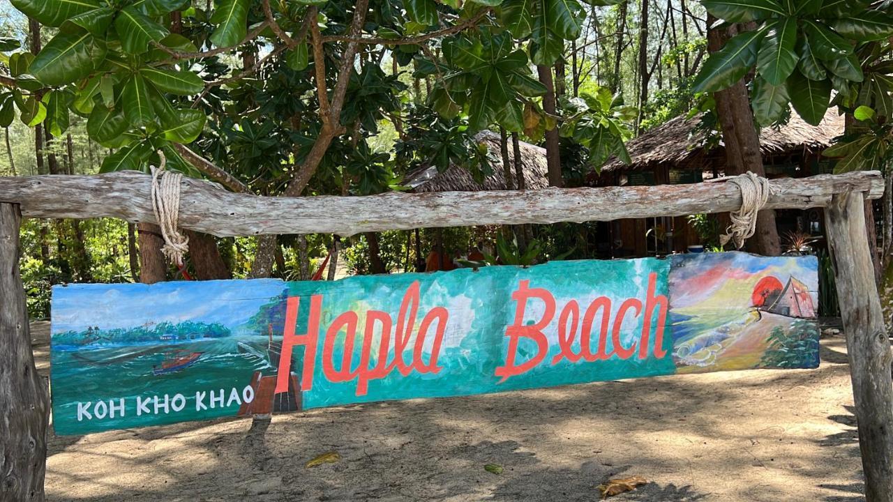 Hapla Beach Cottage Koh Kho Khao Island Esterno foto