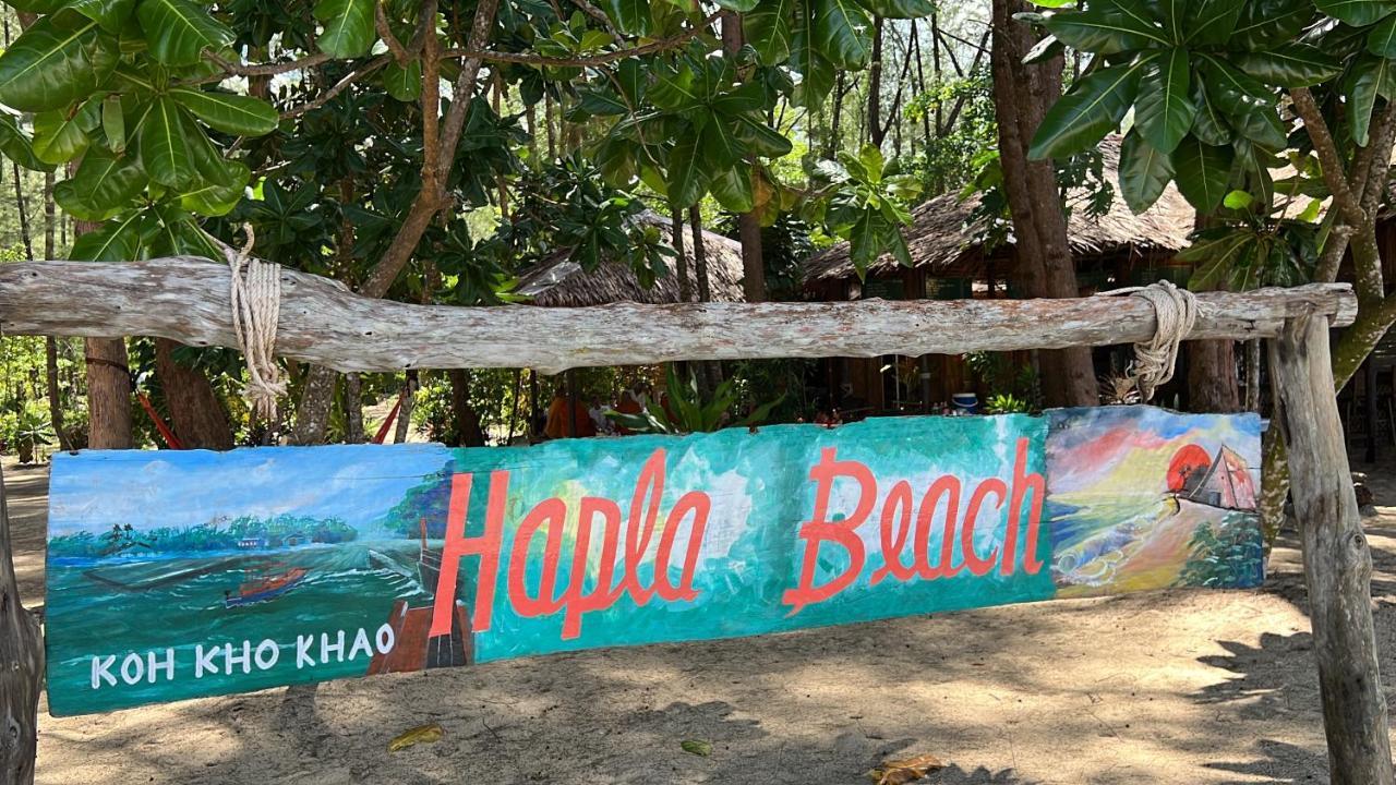 Hapla Beach Cottage Koh Kho Khao Island Esterno foto